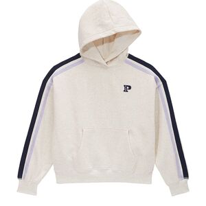 NEW PINK Fleece Classic Hoodie Natural Heather Size M